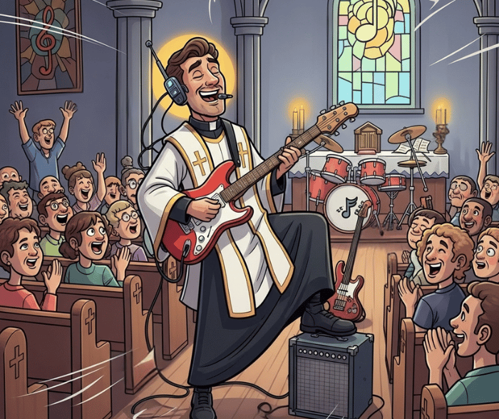 O PADRE DO ROCK E OS FALSOS PROFETAS DO PALCO