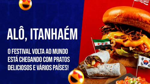 Itanhaém recebe o Festival Volta ao Mundo com gastronomia internacional e shows de rock e flashback
