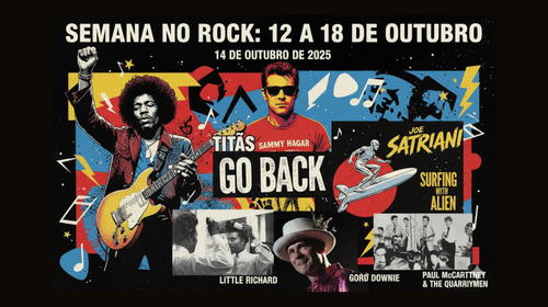 Semana no Rock: 12 a 18 de outubro — Guitarras, nascimentos, discos e o pulso do rock nacional
