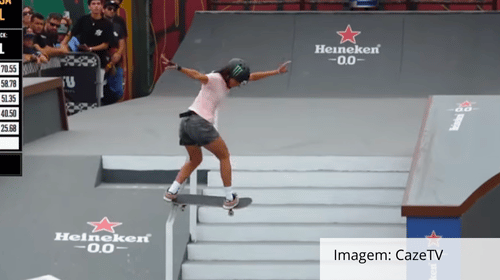 O RIO É NOSSO, O SKATE É DO MUNDO E A RAYSSA É DE OUTRO PLANETA