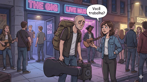 TamoTogether: Não trabalha?