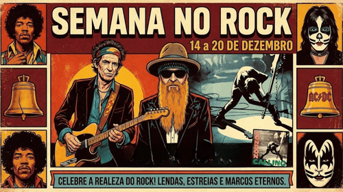 SEMANA NO ROCK: 14 a 20 de Dezembro