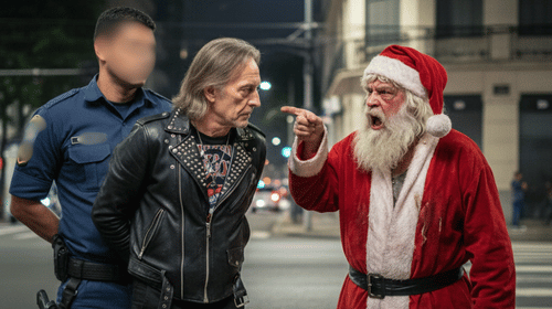 Aaah Mulheke!!! O PAPAI NOEL POLICIAL E A CENSURA QUE NÃO MORRE