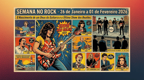 SEMANA NO ROCK: 26 de Janeiro a 01 de Fevereiro