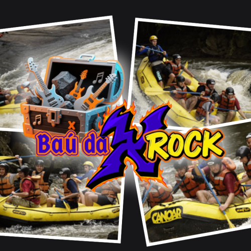 Baú da X Rock: Aventure-se Com Rafting