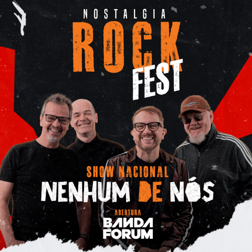 Biguaçu (SC), recebe Nenhum de Nós no Nostalgia Rock Fest