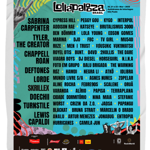 Lollapalooza 2026 divulga lineup — rock ganha protagonismo com The Warning, Deftones e Turnstile