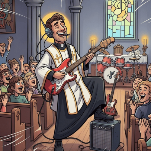 O PADRE DO ROCK E OS FALSOS PROFETAS DO PALCO