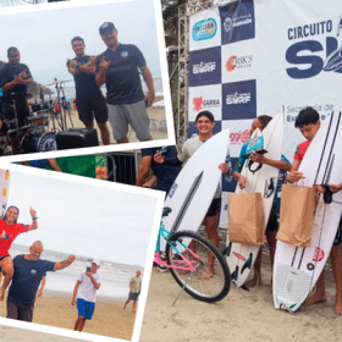 Por aí…: Circuito Itanhaense de Surf e Show da 4 Cilindros